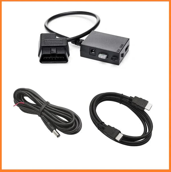 DPF delete tunes Accessories OBD box with HDMI and power cables OBD to HDMI Box for Mini Maxx Tuners